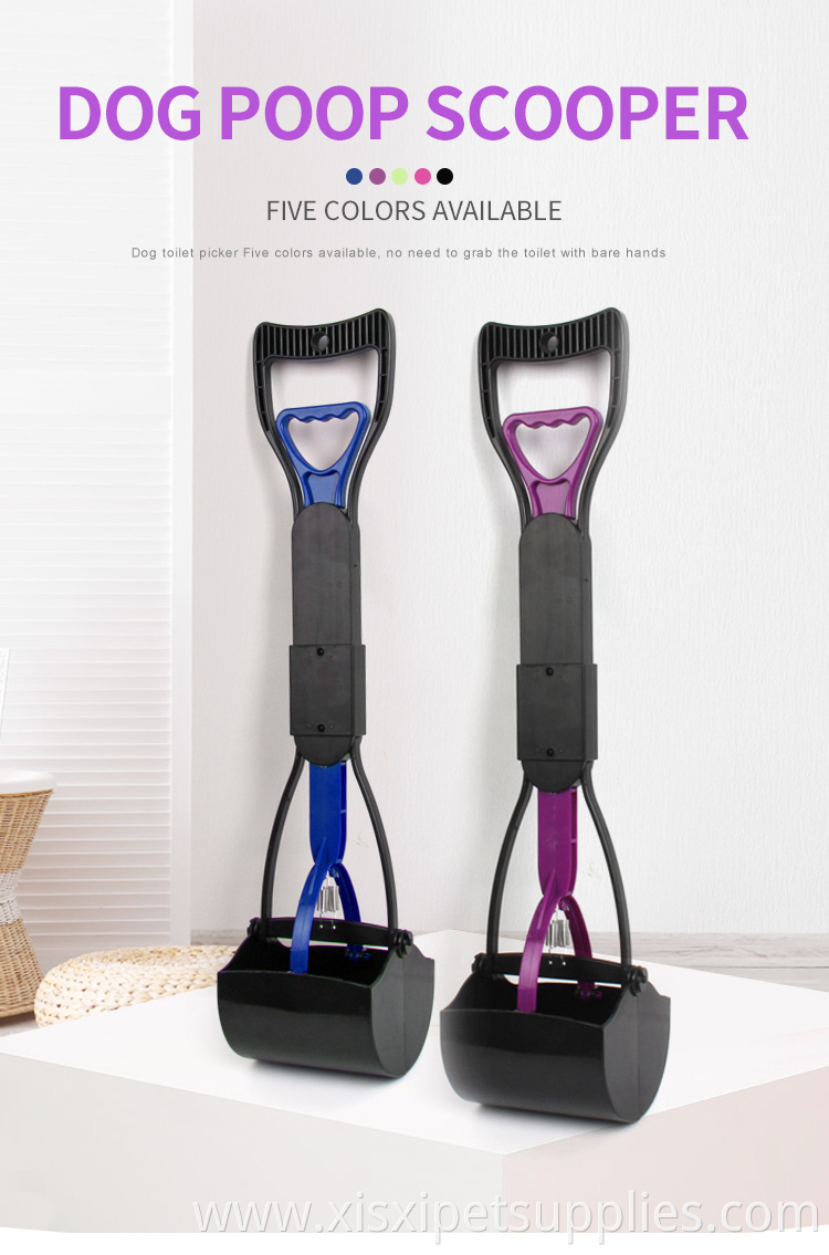 Factory Wholesale Foldable Long Handle Dog Poop Collector Pet Dog Poop Picker Dog Poop Scooper